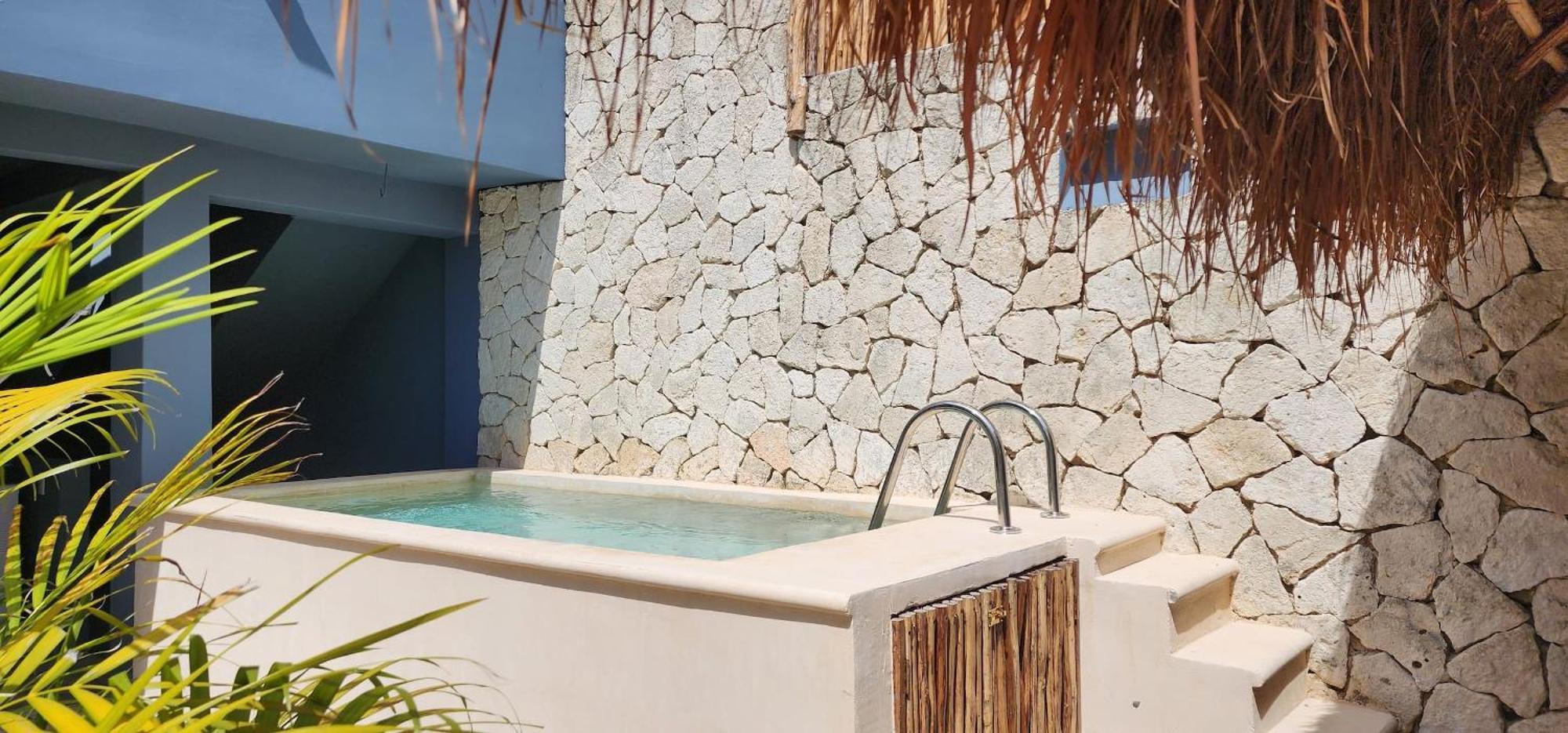 Ferienwohnung Kin Tulum House Downtown Exterior foto