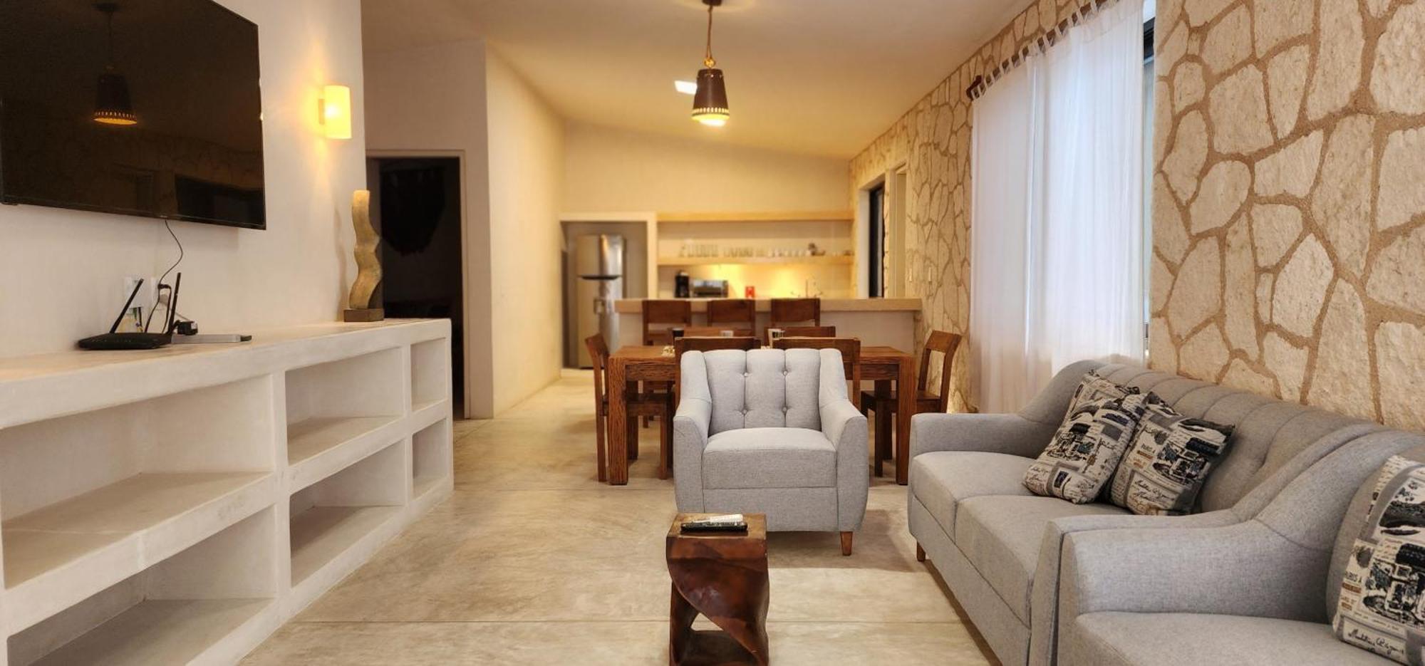 Ferienwohnung Kin Tulum House Downtown Exterior foto